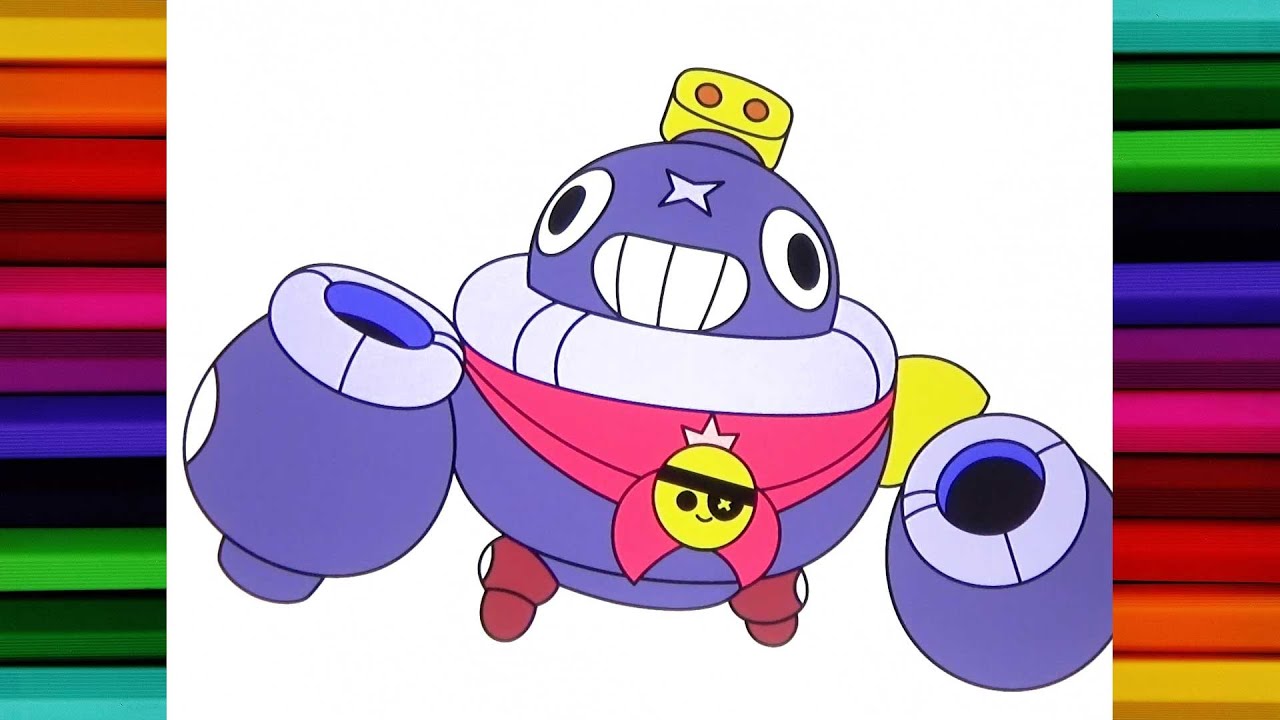 How to Draw Tick | Brawl Stars