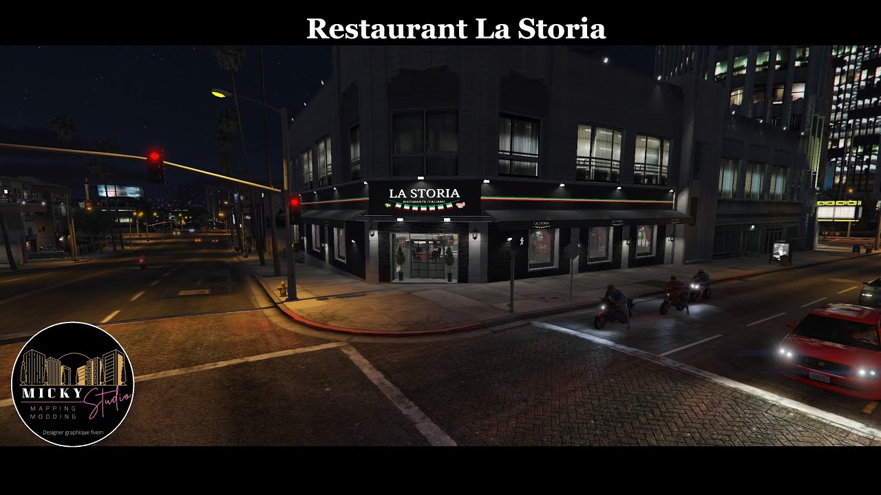 [FIVEM MLO] Restaurant La Storia [MAPPING GTA5] Mafia