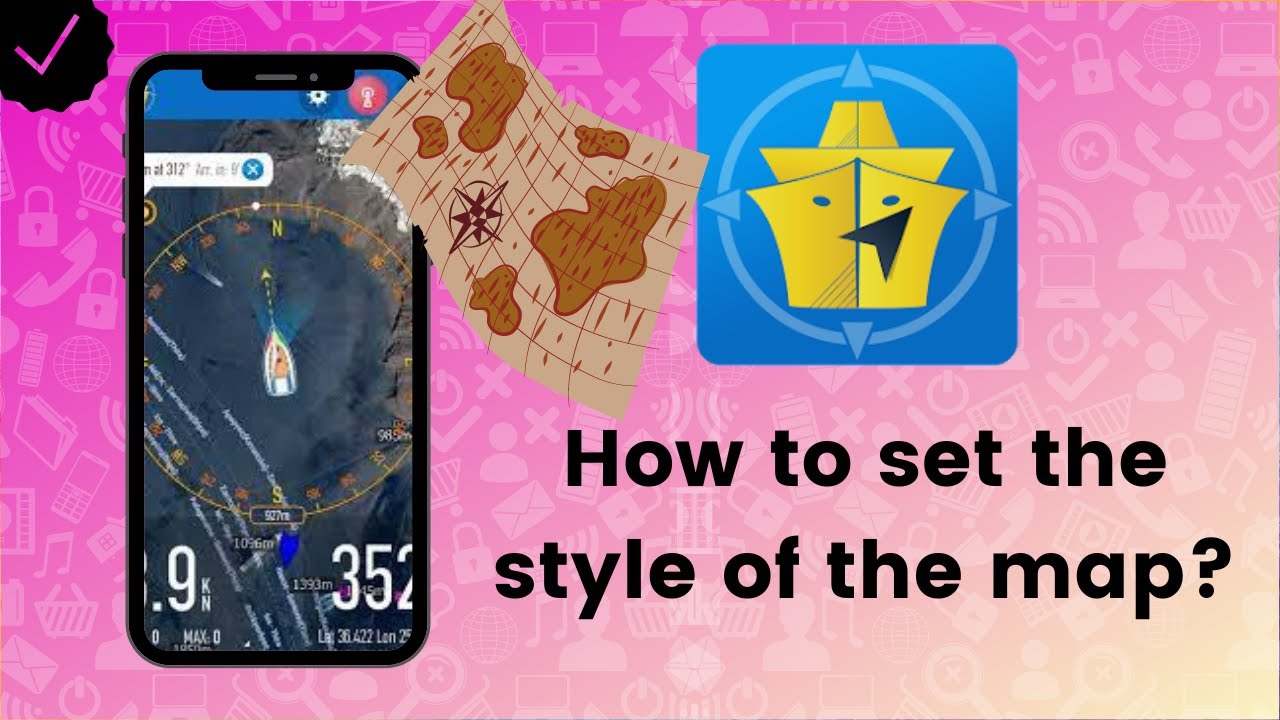 How to set the style of the map on OnCourse?