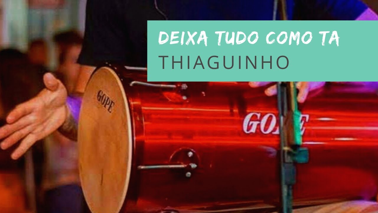 Deixa Tudo Como Tá - Thiaguinho - VIBE (cover) - Malhando Tantan / Tantã / Rebolo