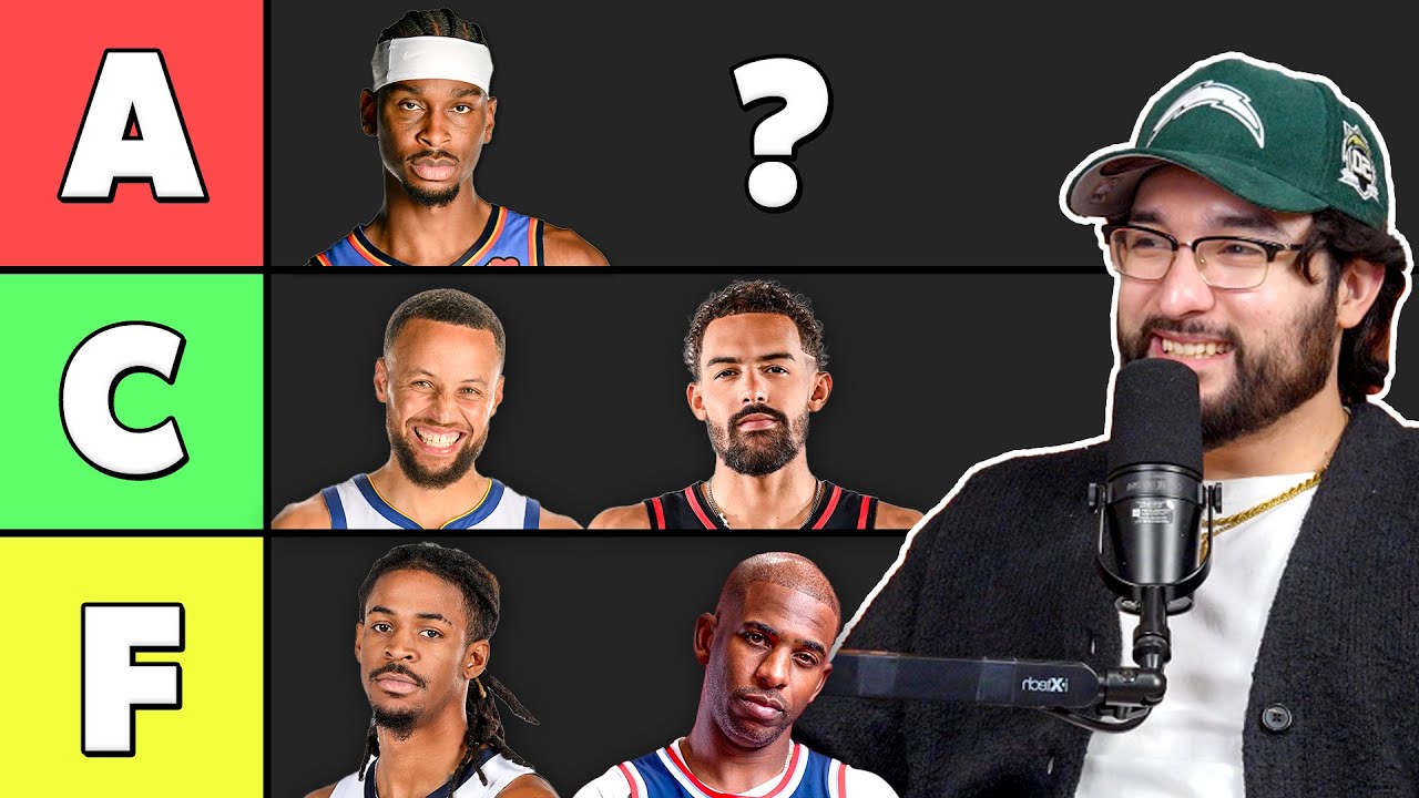 We Put 2025 NBA Point Guards In A Tier List