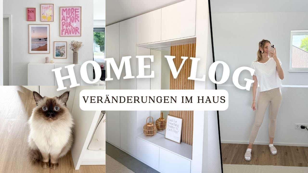 Ver&auml;nderungen im Haus, Garderoben Make Over, neue Bilderwand, Schuhe umr&auml;umen  & mehr! I Stefanie Le