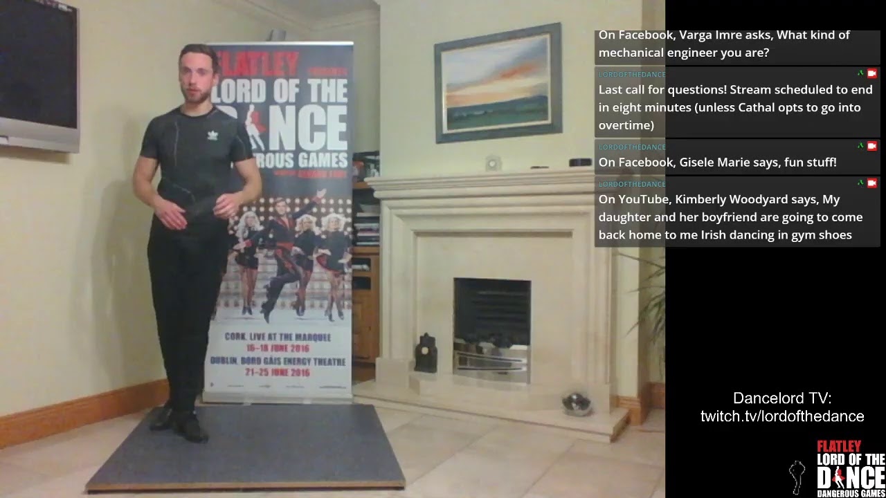 Irish dance lessons with Cathal Keaney Livestream Archive | Learn How to Irish Dance