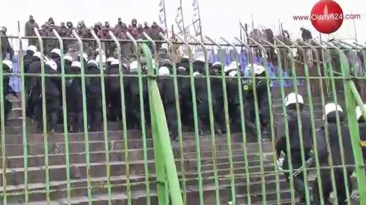 OLSZTYN24: Ćwiczenia policji na stadionie OSiR