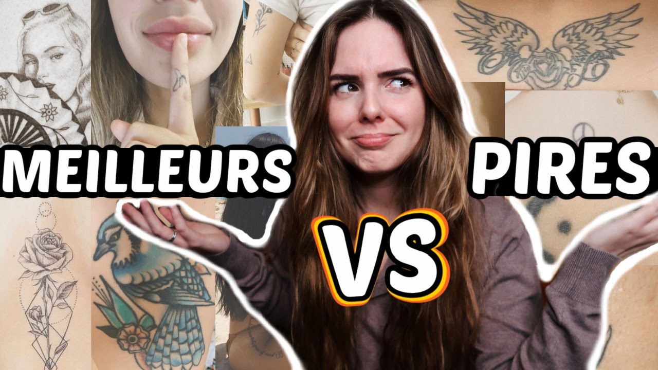 LES MEILLEURS VS LES PIRES TATOUAGES DES INFLUENCEURS