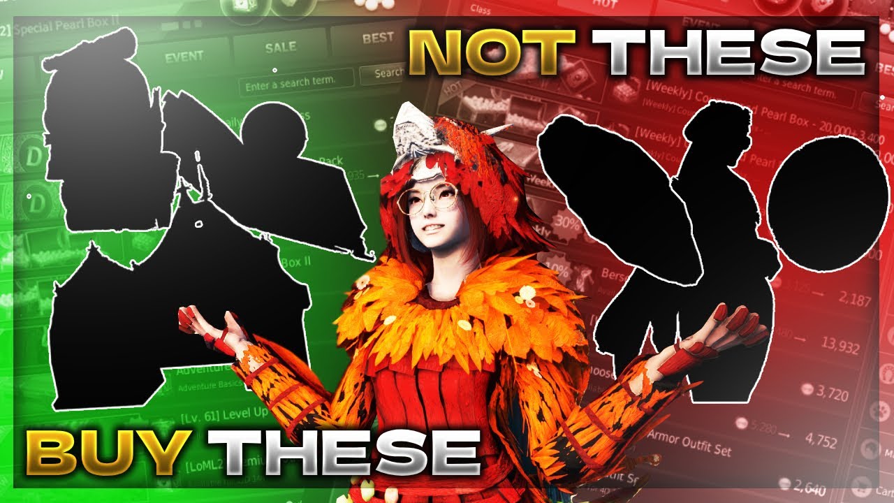 PEARL SHOP GUIDE: BEST buys and WORST buys for beginners in Black Desert Online!