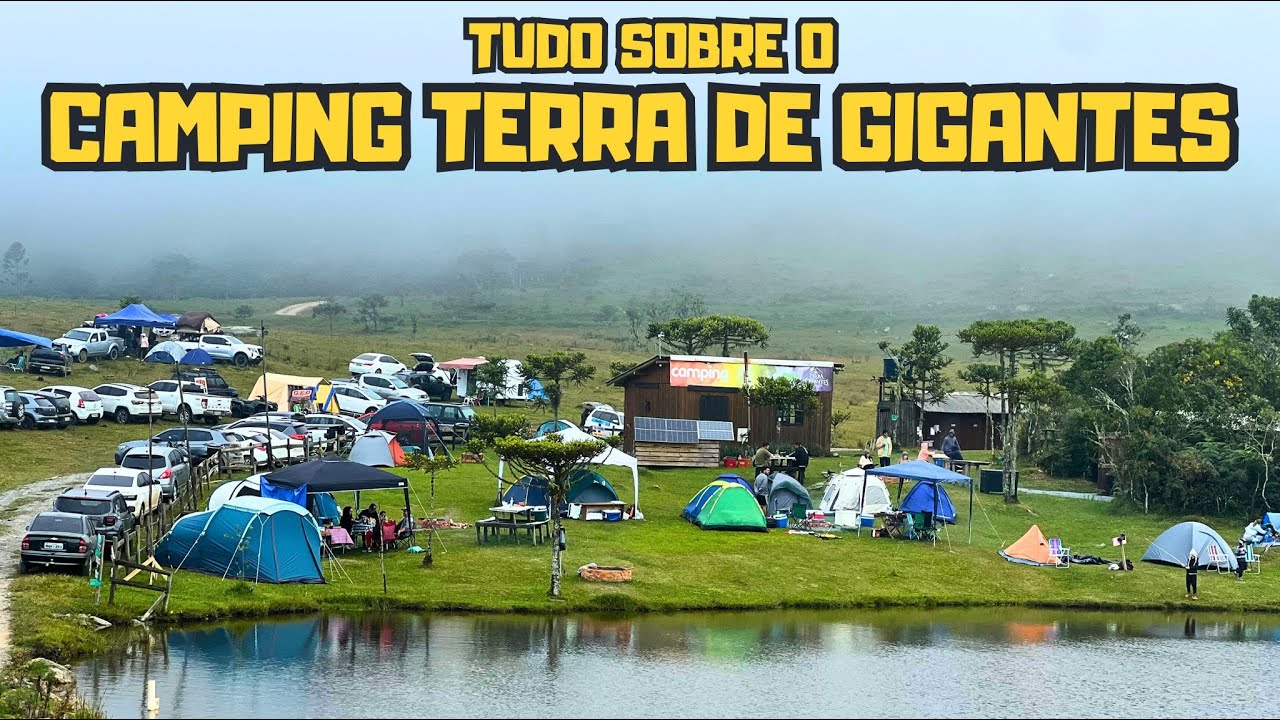 CAMPING NO PÉ DA SERRA CATARINENSE - TERRA DE GIGANTES em ALFREDO WAGNER
