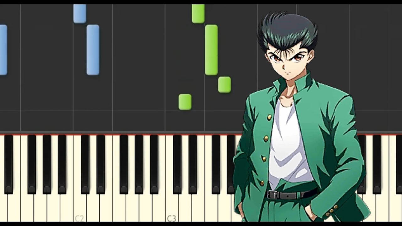 Yu Yu Hakusho - Sad Song (Piano Tutorial)