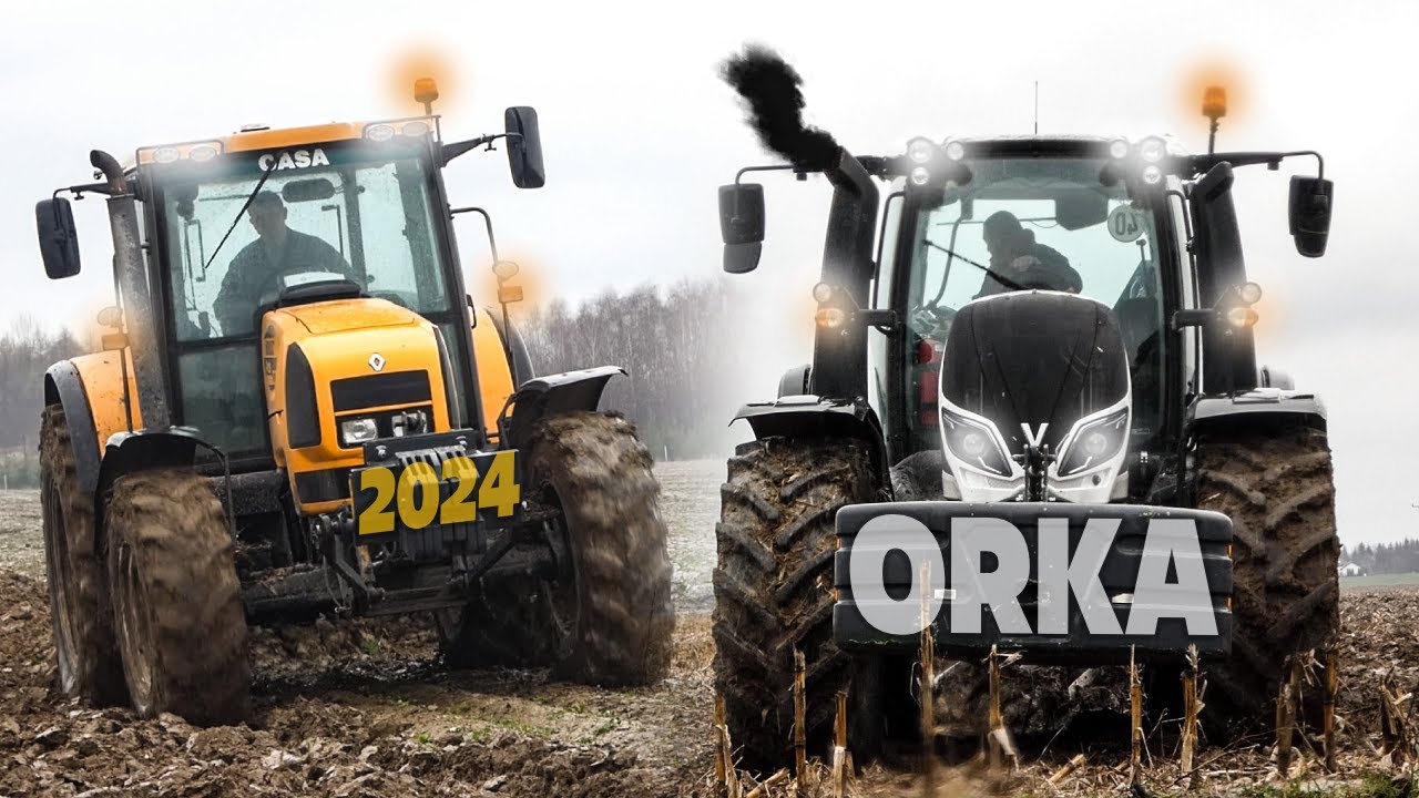 ORKA NA DWA CIĄGNIKI!🔥WTOPA?🔥70HA🔥RENAULT ARES 816RZ&VALTRA T175🔥BAGNO NA POLU!🔥GR SOŁODUCHA🔥