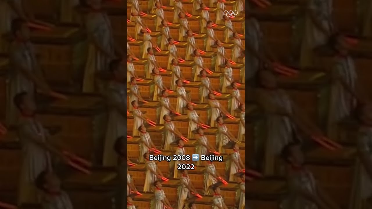 The most iconic moment from the Beijing 2008 Opening Ceremony 🔥