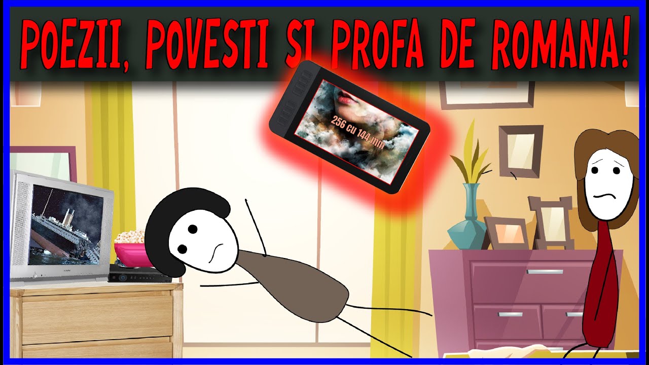 MI-AM LUAT TABLETA GAOMON PD1161 - POEZII, POVESTI SI PROFA DE ROMANA!