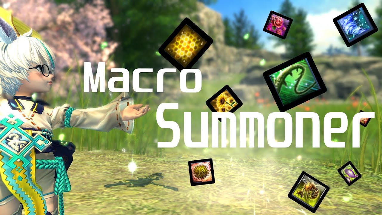 [ Blade&Soul ss2 -Th ] Macro Summoner แนะนำการตั้งมาโครของSummoner