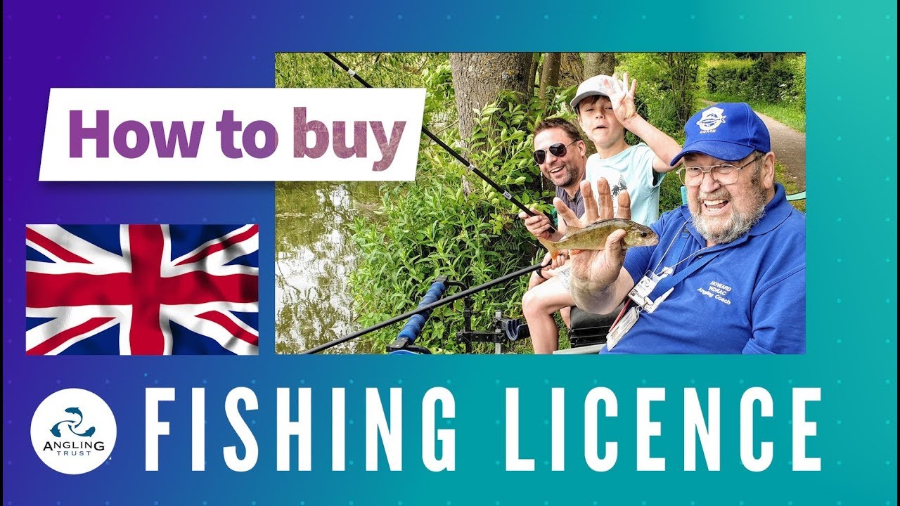 How to buy a fishing licence online in England?