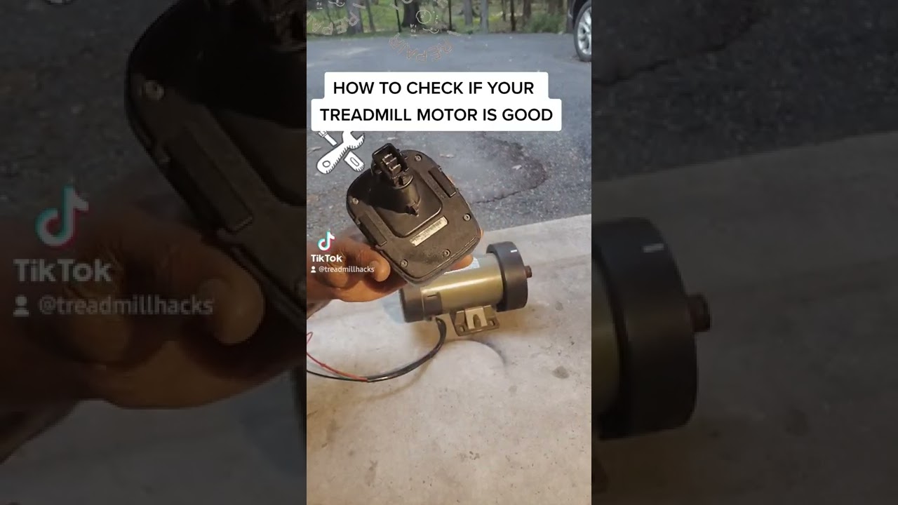 Testing Your Treadmill Drive Motor