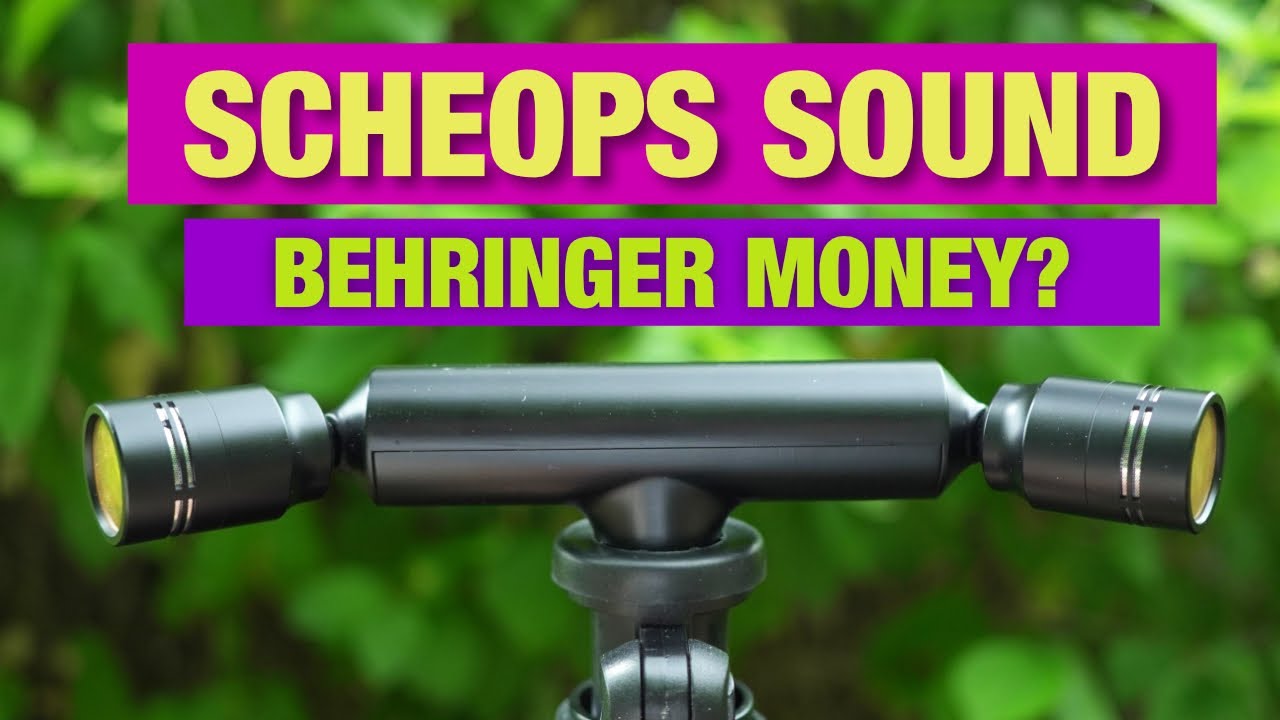 Superlux S502 ORTF Stereo Mic - Schoeps MSTC 74 Clone?