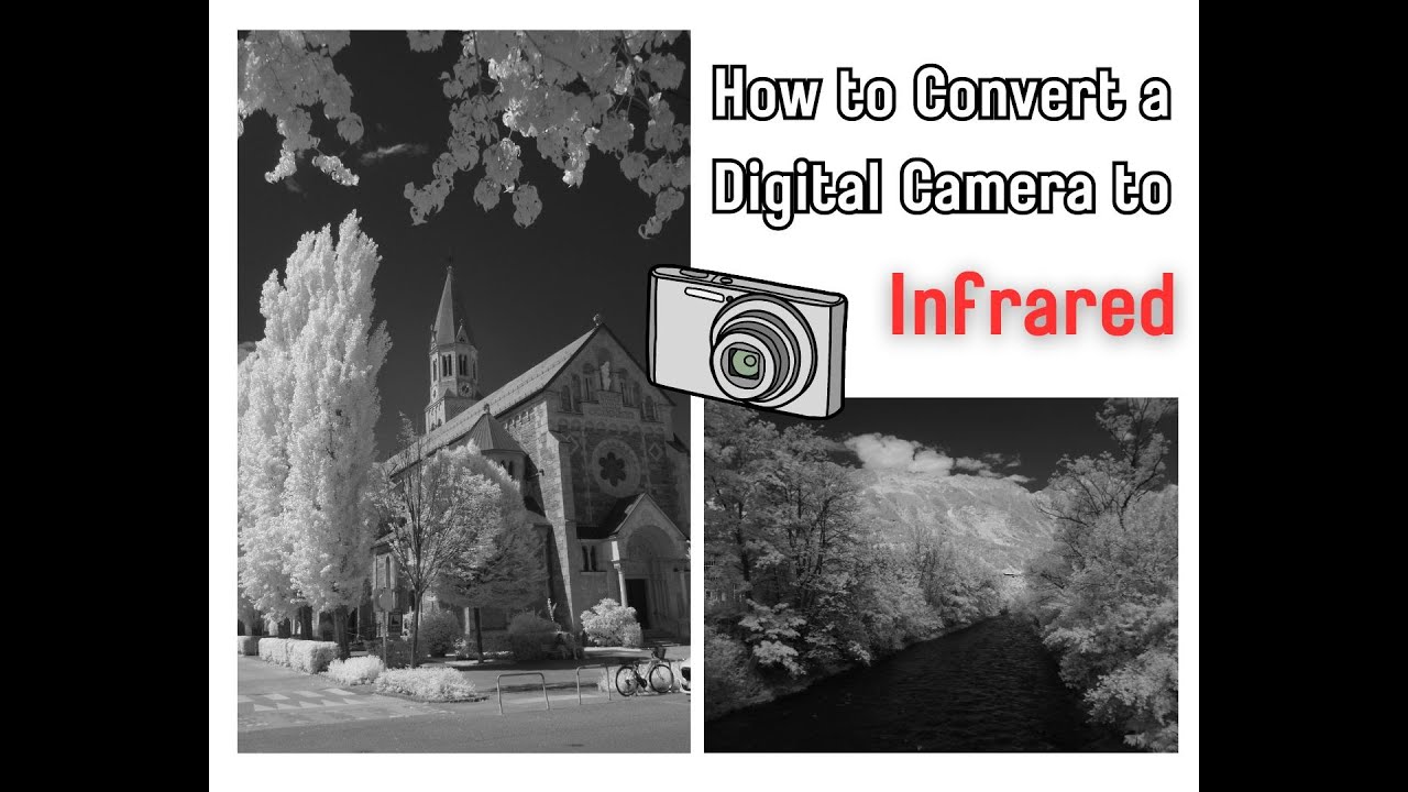 How to Convert a Digital Camera to Shoot Infrared Photos - Panasonic Lumix FS35