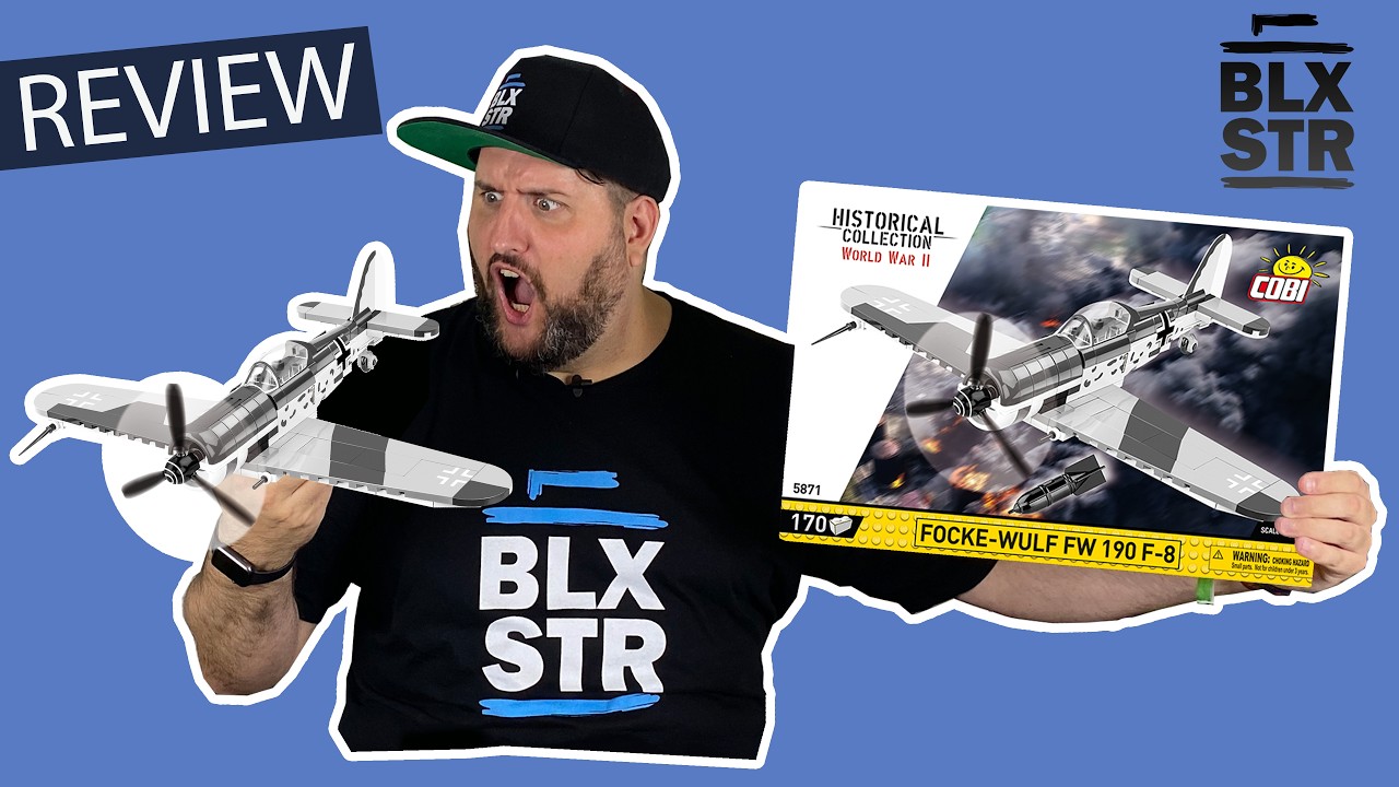 Die Probleme mit dem Maßstab: COBI-5871 Focke-Wulf Fw 190 F-8 💥 1:48 ▶️ REVIEW
