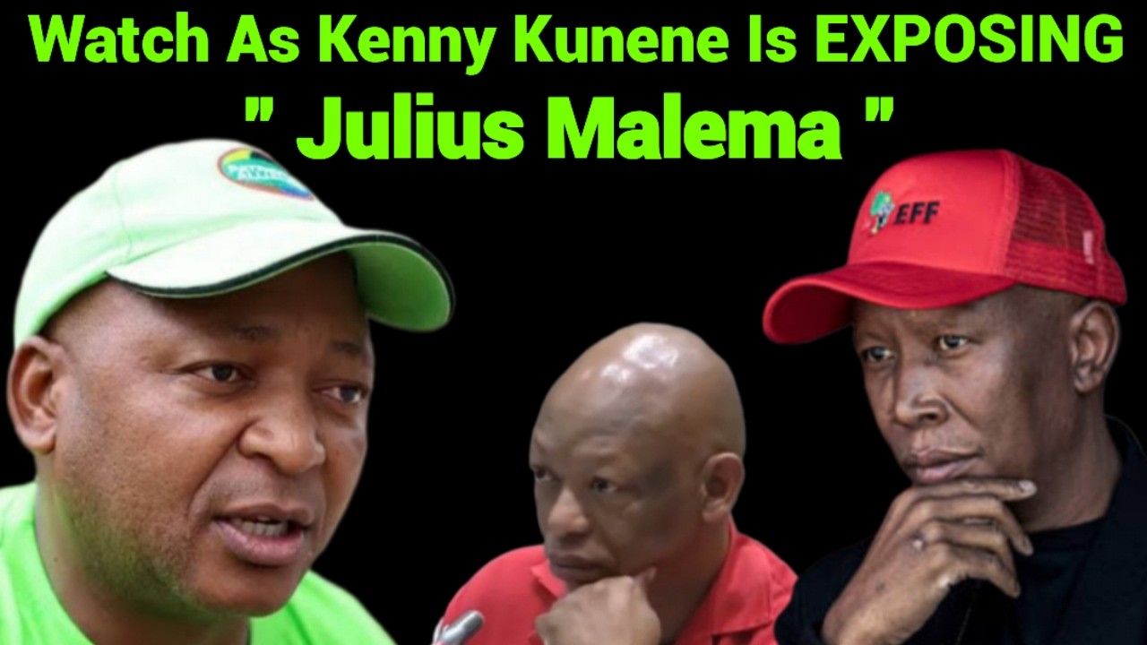 BREAKING! Kenny Kunene Is EXPOSING Malema - Julius Malema's Response Will Shock You