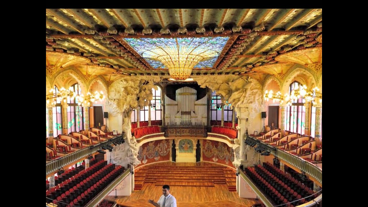 Palau de la M&uacute;sica Catalana i voltants per Joan Belsa