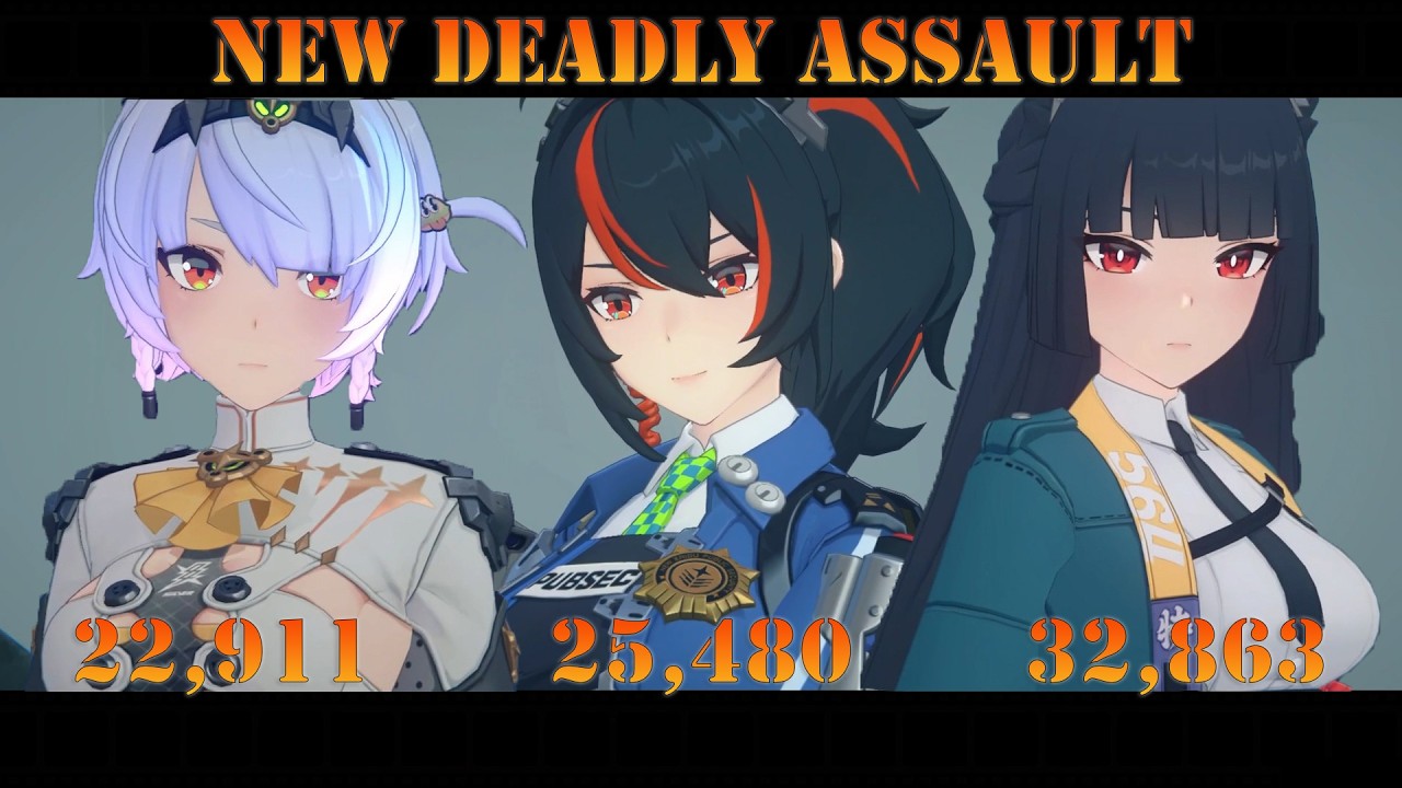 NEW Deadly Assault | SAnby, Zhu Yuan, Miyabi Clears