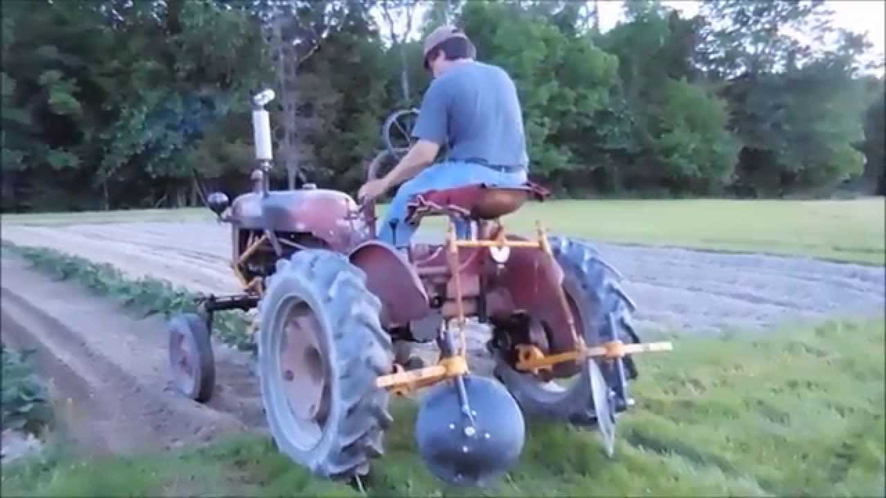 Farmall Cub Hilling Potatoes