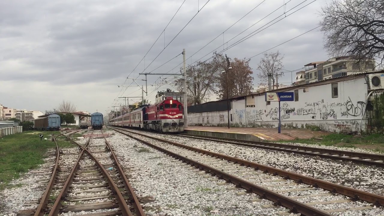 TCDD DE 22053 İzmir Mavi Treni