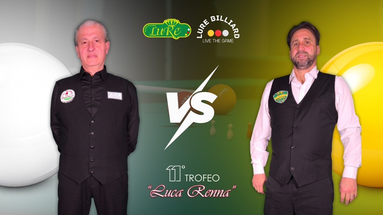 11° Trofeo “Luca Renna”  GIOVANNI ALLEGRINI vs GIANFRANCO CAIULO