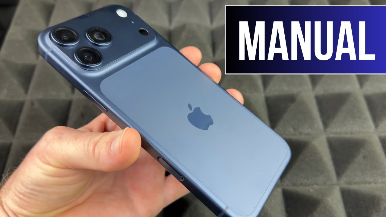 New to iPhone 17 Pro Max - How to Use iPhone 17 Pro Max 256gb, 512gb, 1tb, 2tb - Beginners Manual