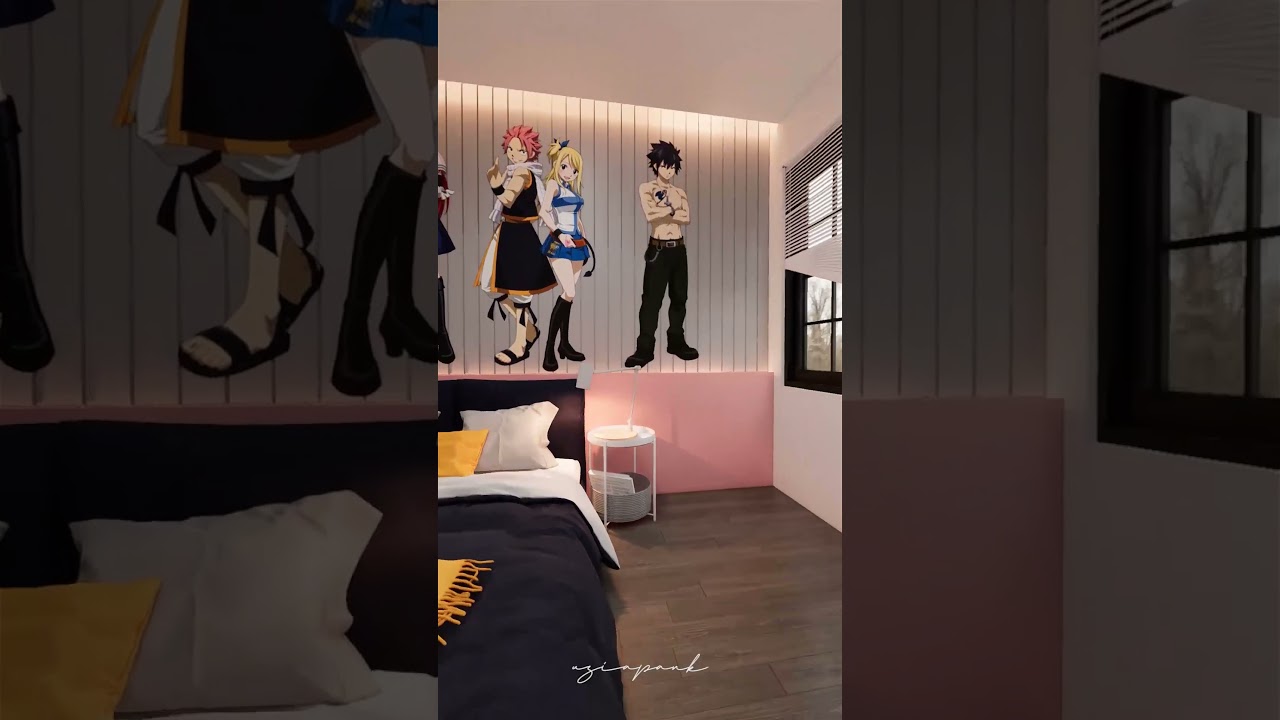 Para Wibu Yang Suka Dengan Fairy Tail, Bisa Bikin Kamar Kayak Gini nih!