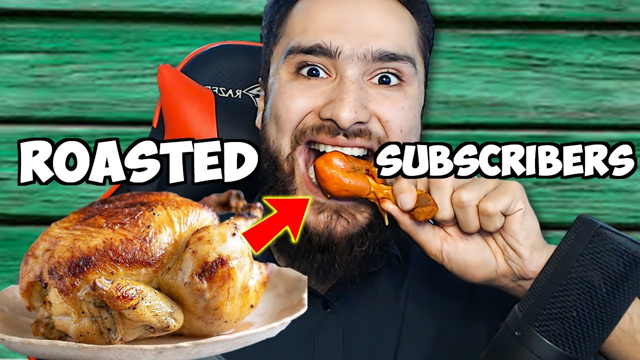 Roasting my own Subscribers 😈 - 70K Special