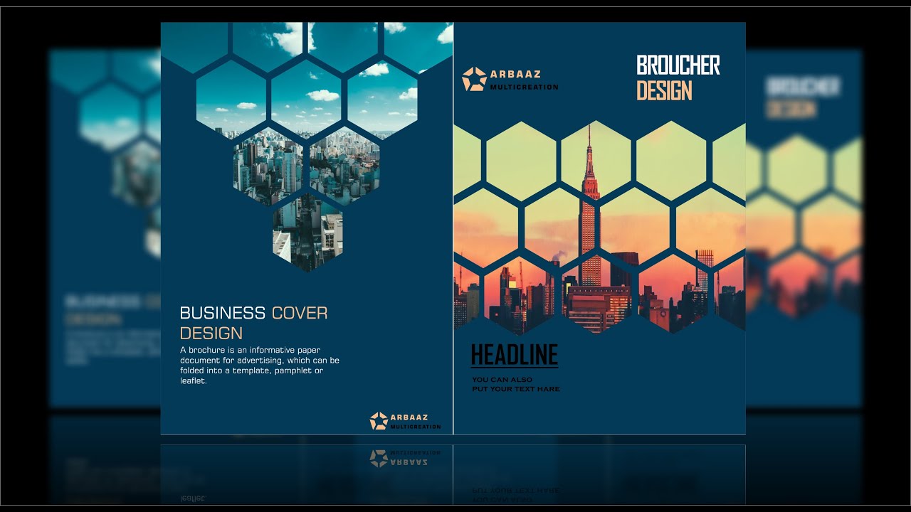 Flayer/Broucher design ideas using corel draw|| Corel Draw Tutorials|| Arbaaz Multicreation|| How to