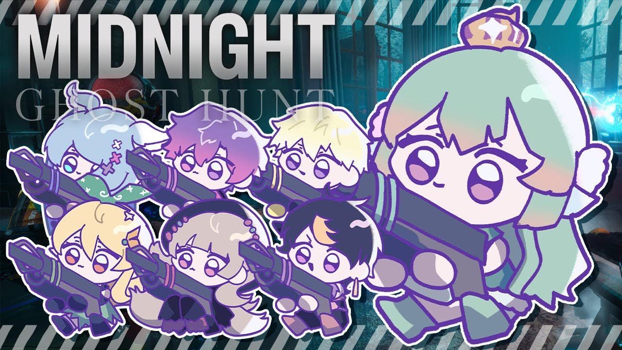 【MIDNIGHT GHOST HUNT】 U CAN'T FIND ME!! 【NIJISANJI EN | Finana Ryugu】「NIJI EN Collab」