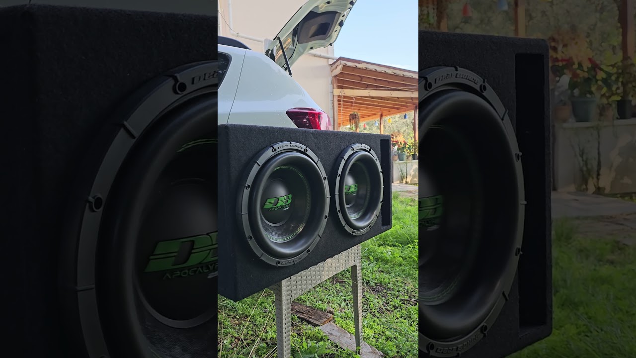 Deaf bonce apocalypse db-sa252 bass subwoofer  