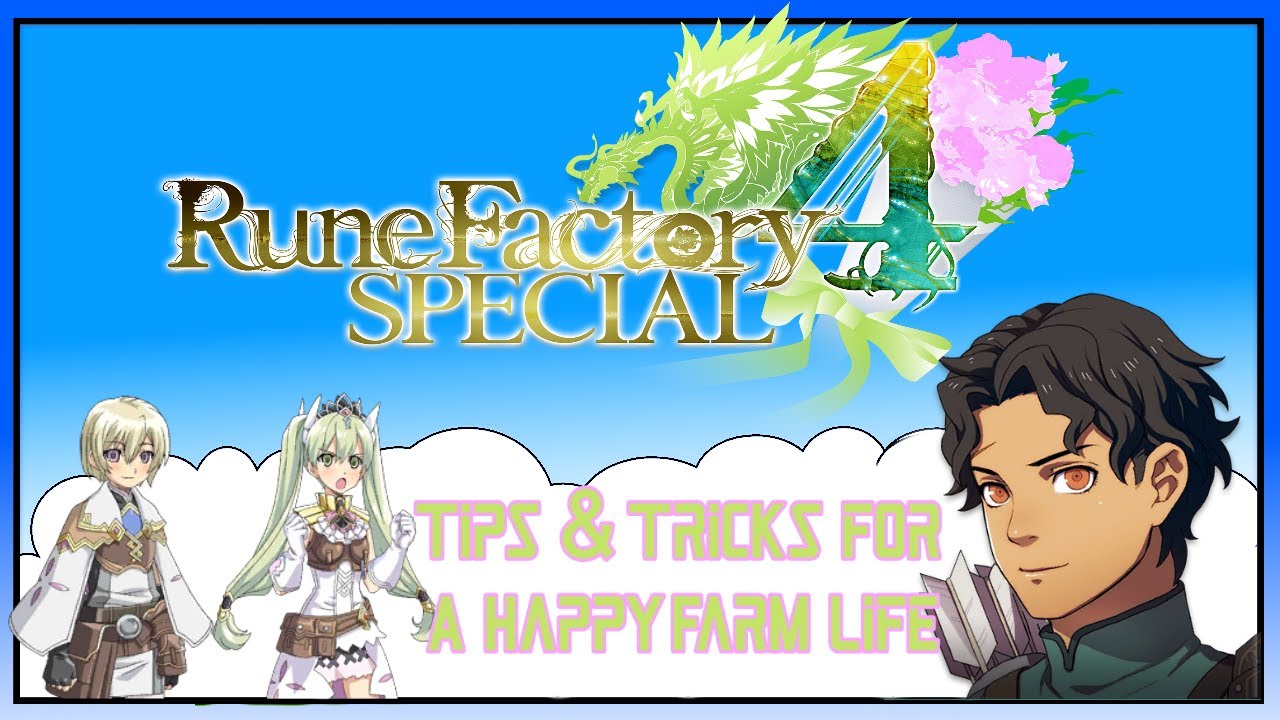 Специальные советы и хитрости по фермерству в Rune Factory 4! (С помощью мотыги)
