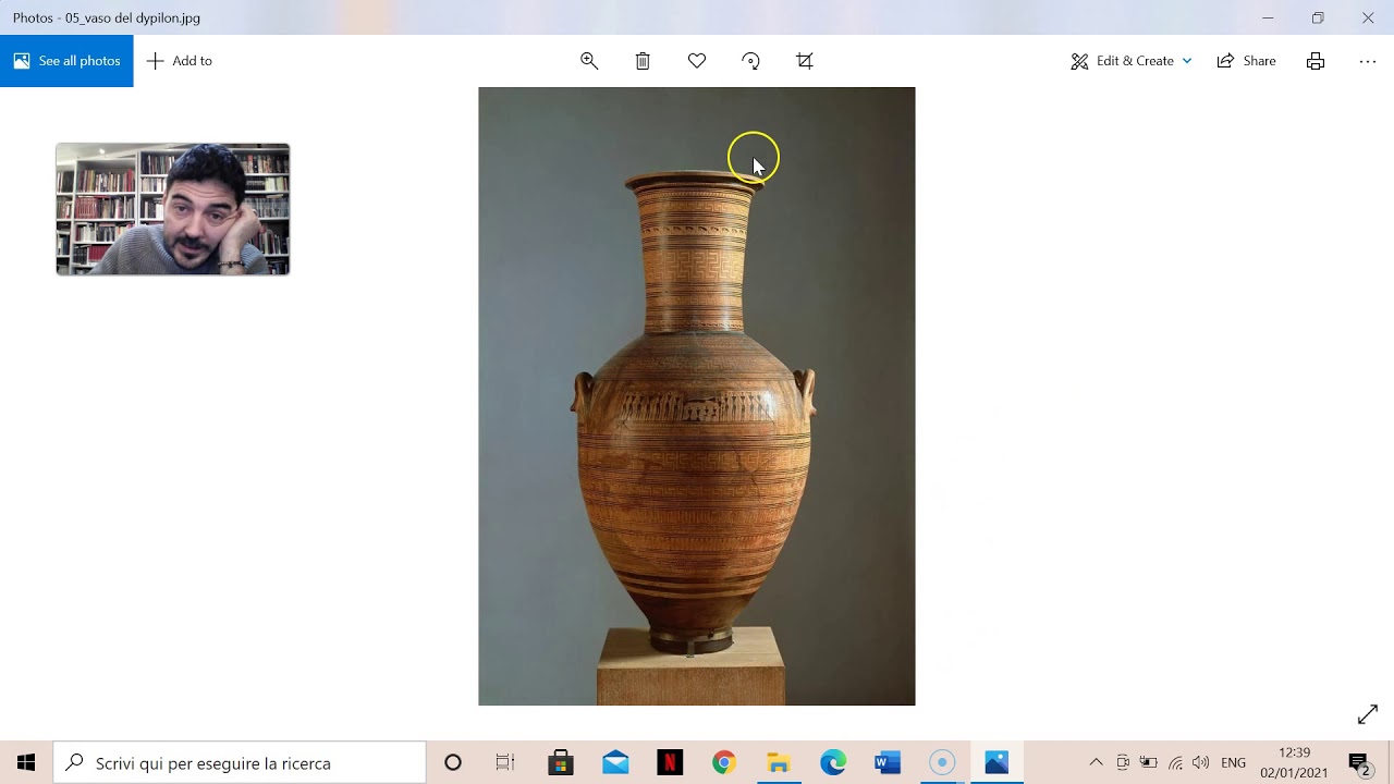 Arte Greca 02   L'eta` di formazione e l'anfora del Dipylon