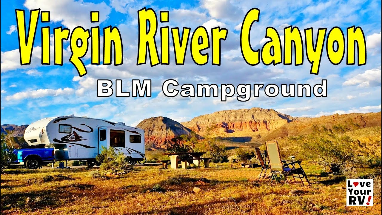 Camping in the Virgin River Gorge Arizona