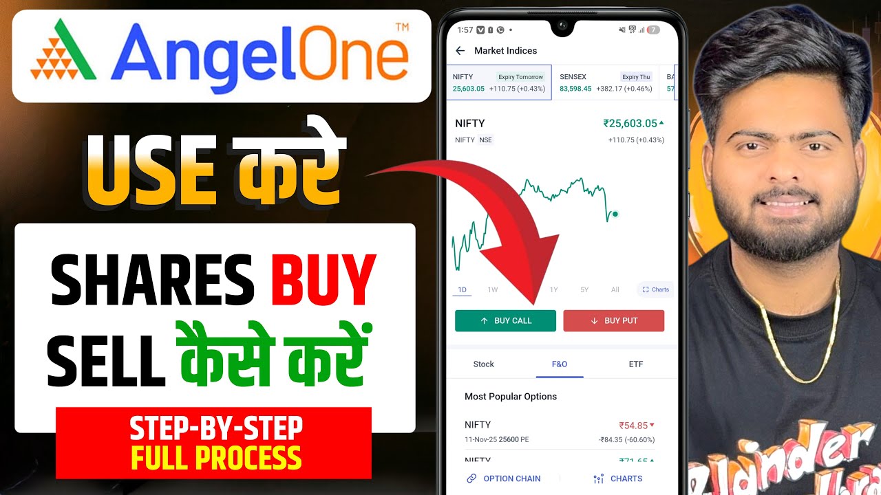Angel One App Kaise Use Kare | Angel One Trading Kaise Kare | How To Use Angel One App