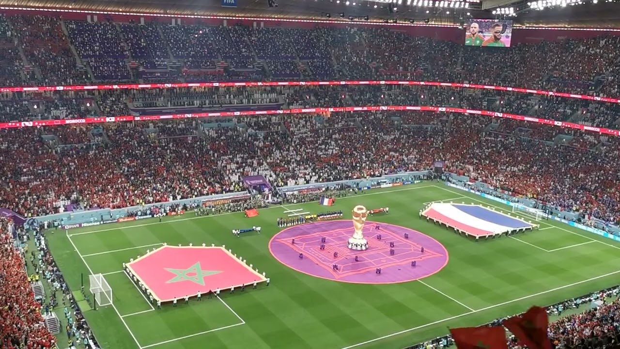 🇲🇦 Morocco National Anthem | 2022 World Cup Qatar semi-final vs. France