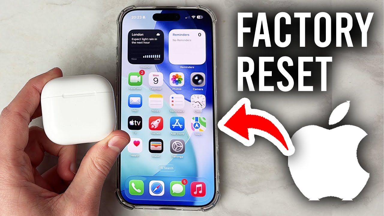 How To Factory Reset Any AirPods or AirPods Pro - Step By Step