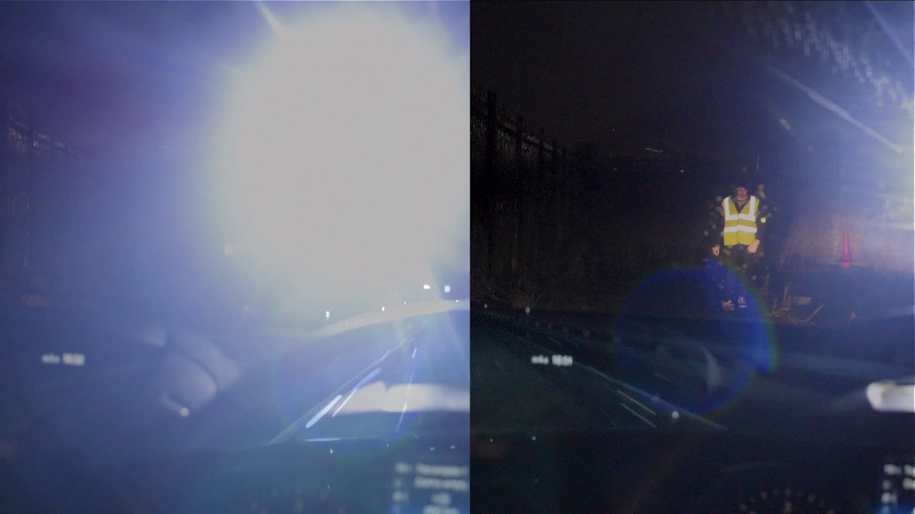Why should you wear hi vis clothing at night?