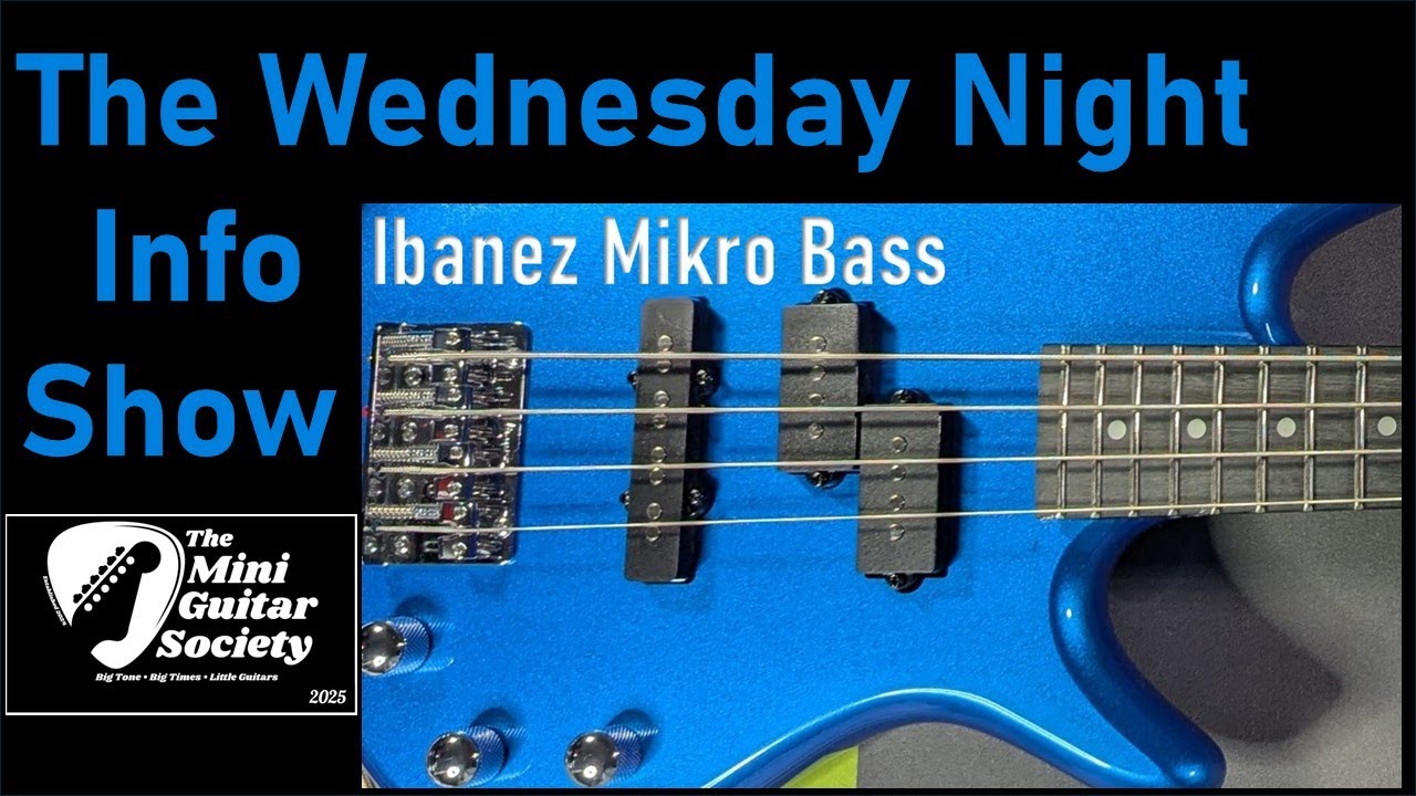 Ibanez Mikro Bass - Introduction, overview and tone samples