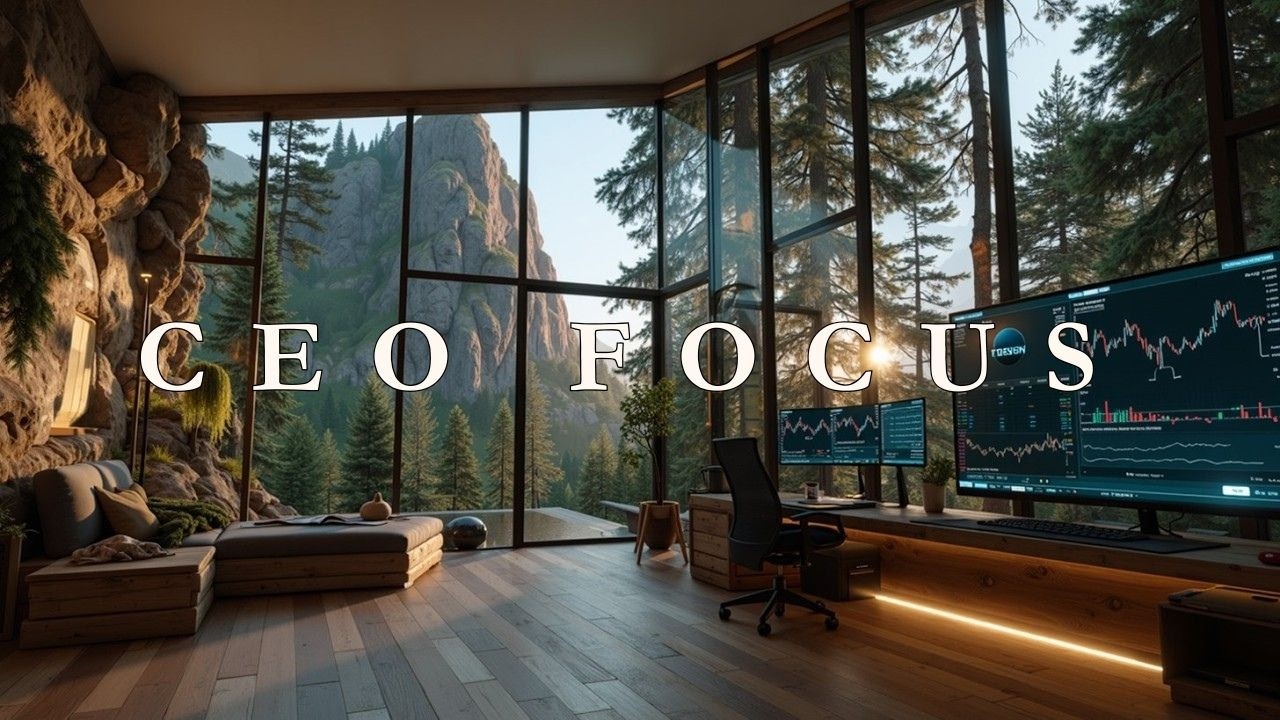 Deep Work Focus Music ~ Hyperfocus Study Sounds No Distractions 9 Hours