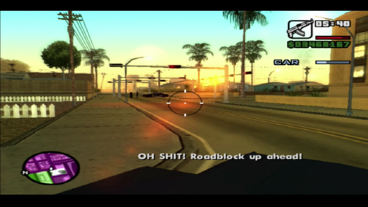 GTA: San Andreas (PS2) Mission #27: Reuniting the Families