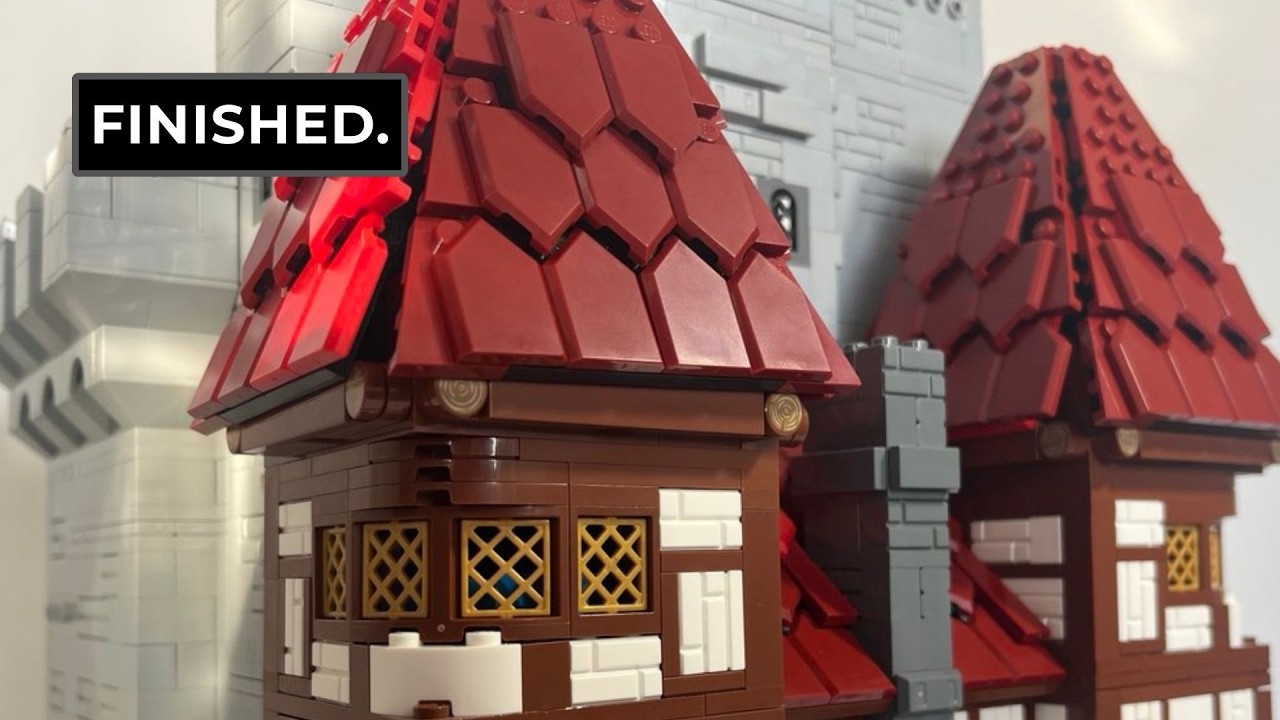 LEGO Castle Gatehouse MOC | Main Structure Complete | 005