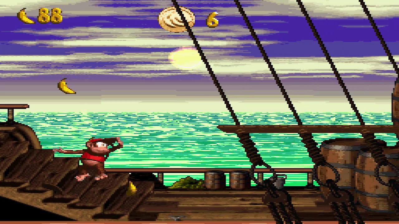 Donkey Kong Country 2: Level 3: Gangplank Galley