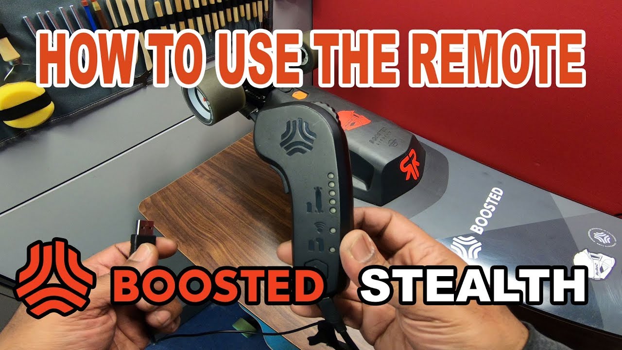How To Use The Boosted Board Remote - In Dept Overview