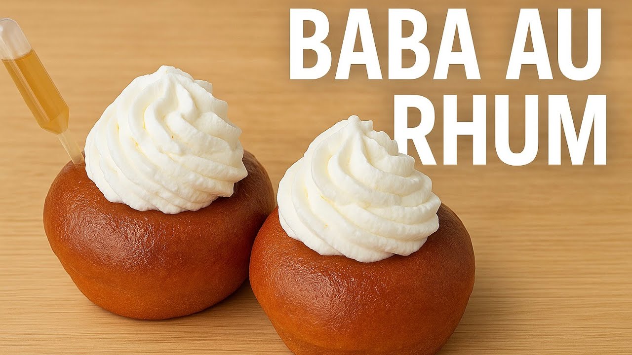Recette des baba au rhum
