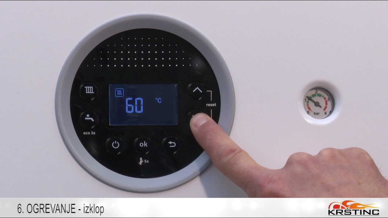 Bosch Condens 2300W - Video navodila - Krštinc doo