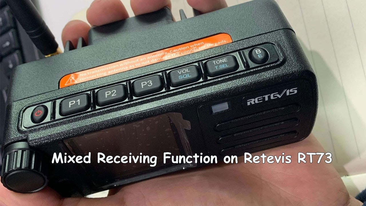 Mixed Receiving Function on Retevis RT73