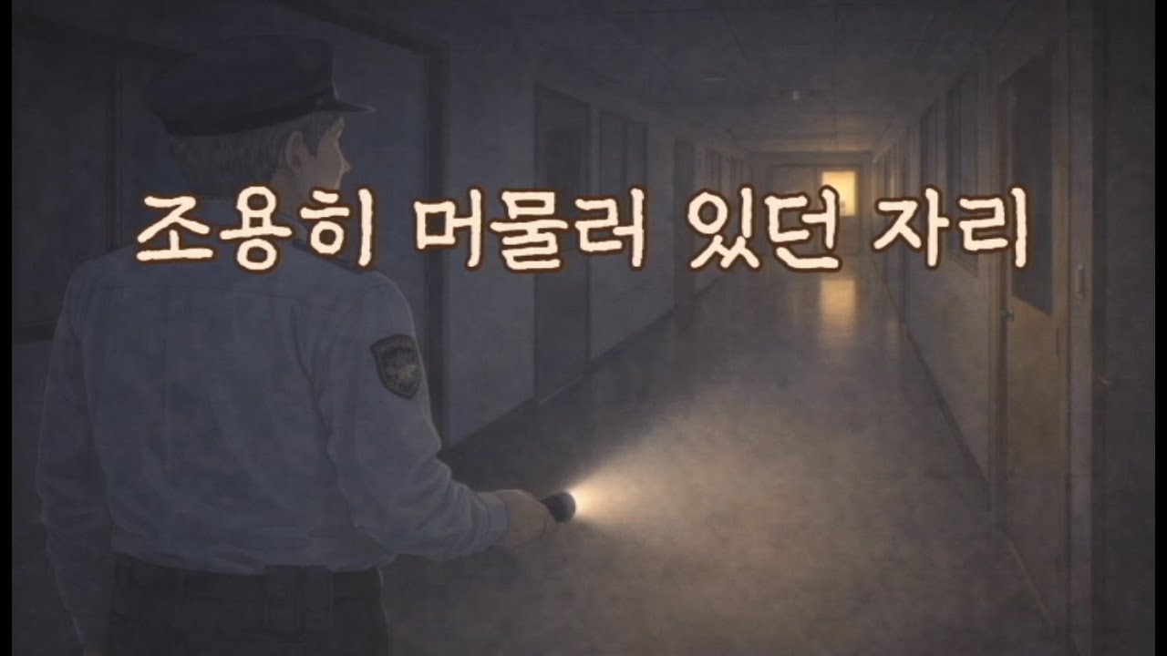 [감동사연] 조용히 머물러 있던 자리